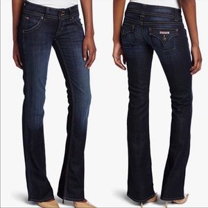 Hudson Mid Rise Signature Baby Boot with Flap Pocket - Excellent Condition